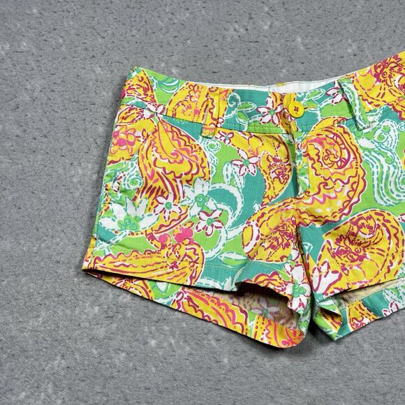 Lilly Pulitzer Shorts 0 The Walsh Short Pop Goes The Lemur Graphic Print - Picture 2 of 13